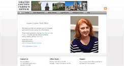 Desktop Screenshot of gravescountyclerk.com